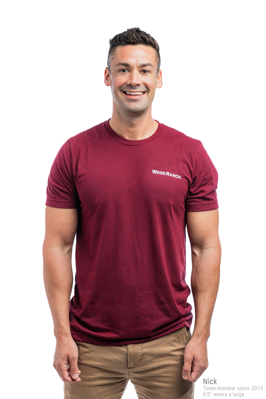 Heather Cardinal Shirt